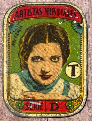 Chapita De Kay Francis Colección Starosta Hnos 1935/36