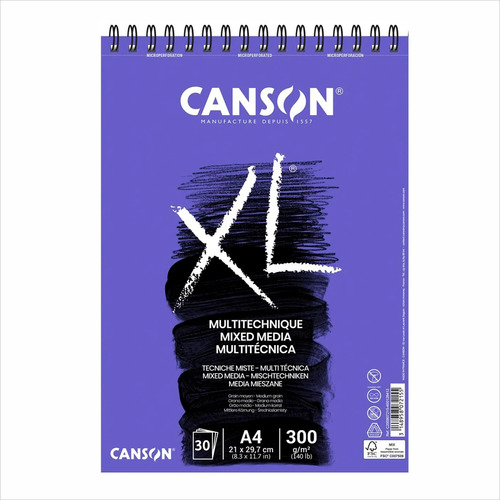 Canson® Xl® Mix Media, 300 Gr 30 Hojas
