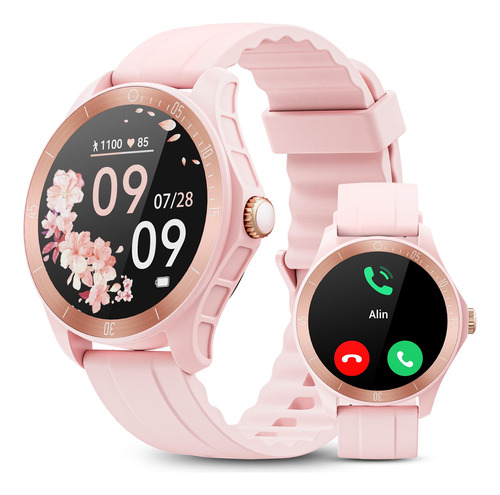 Wmk Mini Reloj Inteligente Portatil Con Bluetooth Para Mujer