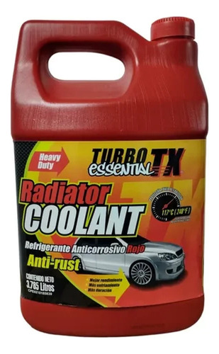 Refrigerante Rojo Turbo Tx 1 Litro