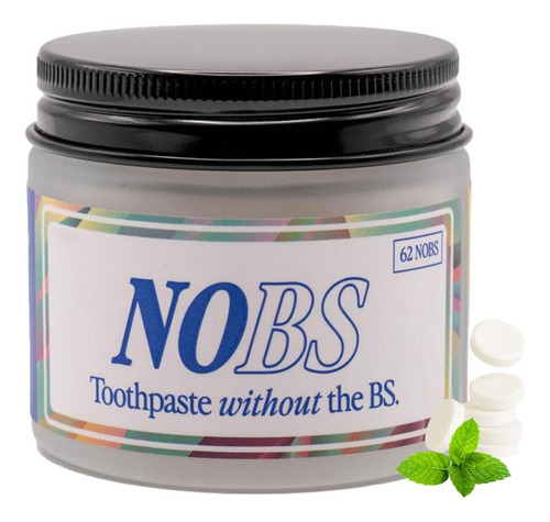 Pastillas De Pasta De Dientes Nobs, Pastillas De Pasta De
