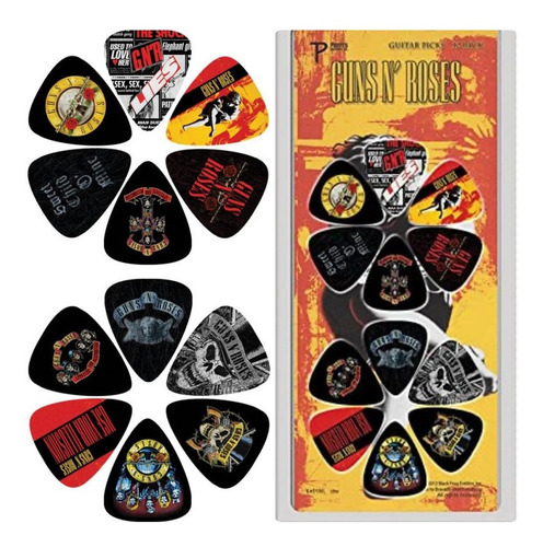 Set De Puas Guns N Roses Importadas