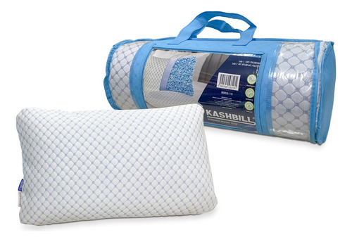 Almohada Kashbill Memory Foam Triturado King Ajustable 80x50