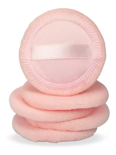 Set Esponja Puff Para Aplicar Maquillaje Polvo Sella