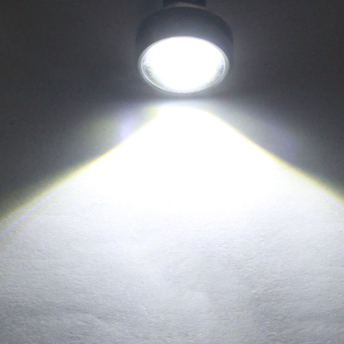 Lámpara Led Negra Impermeable Con Forma De Ojo De Águila Par