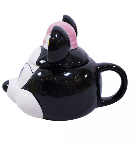 Imagem 4 de 5 de Caneca Porcelana Com Tampa-minnie 250 Ml Disney