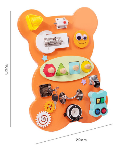 Bear Busy Board Regalos De Cumpleaños Juguete De Viaje Para
