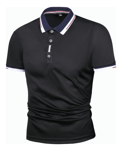 Nueva Camiseta Polo De Hombre Casual Deportes Calidad Moda