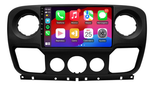 Multimidia Master 9p Adak G2 Android 14 Carplay 2gb 64gb