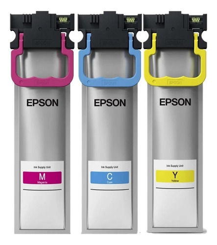 Pack 3 Tintas Epson T941 C/m/y Wf-c5210 C5290 C5710 C5790