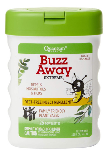 Quantum Health Buzz Away - Repelente De Insectos Extremo, To