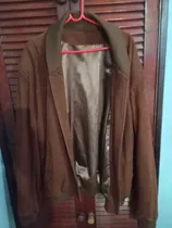 Comprar Campera De Nobuk De Cabra. Hecha A Mano. Usada. Excelente.
