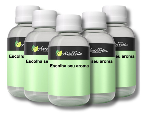 Kit Perfumes Da França C/ 5 Essências 100ml Edição Limitada