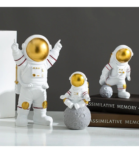 Set 3 Astronauta Decorativo