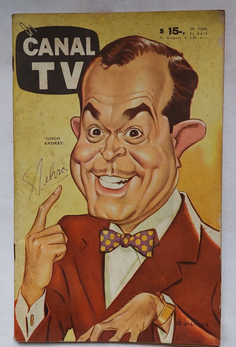 Canal Tv / Nº 317 / 1964 / Tapa Gogó Andreu