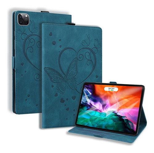 Funda Plano Grabado Mariposa Para Pad 6/6pro