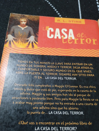 Lote X 3 R. L. Stine: La Casa Del Terror. Montena. Olivos. (Usado)