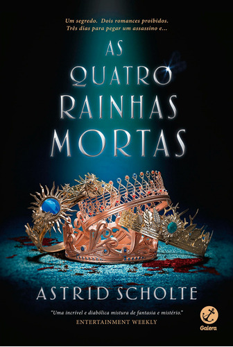 As quatro rainhas mortas, de Scholte, Astrid. Editorial Editora Record Ltda., tapa mole en português, 2019