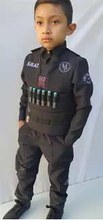 Disfraz Niño Policia Swat Talle 14 - 16