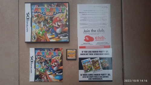 Mario Party Ds Nds Nintendo Ds Original (Usado)