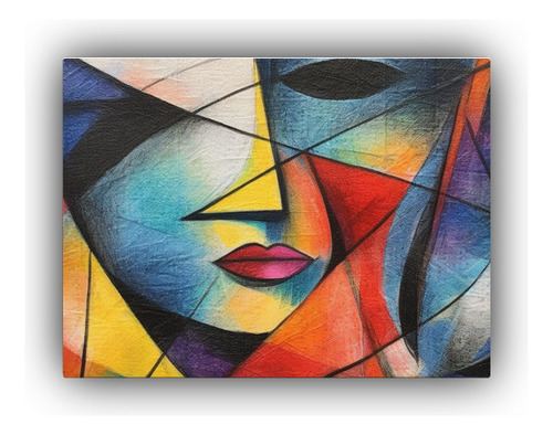40x30cm Cuadro Expresion Estilo Guernica - Decocuadros