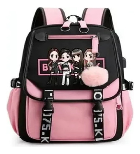 Fwefww Mochila Del Grupo De Chicas Coreanas Kpop Blackpink C