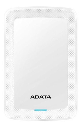 Imagen 1 de 3 de Disco duro externo Adata AHV300-1TU31 1TB blanco
