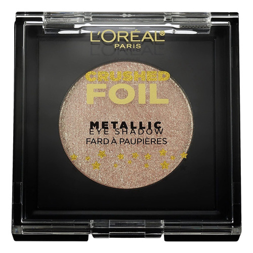 Sombras L'oréal Crushed Foil Metallic , Edição Limitada 1.0g Sombra 23 Diamond Dust