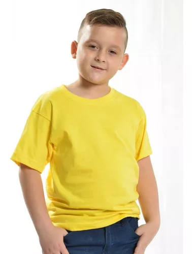 Camisetas Amarillas para Niño