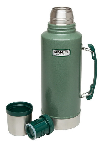 Imagen 4 de 4 de Stanley Termo Clásico 1.9 LTS de acero inoxidable verde