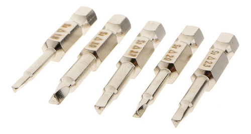 5pcs / Set Magnética Destornillador Triángulo De Brocas