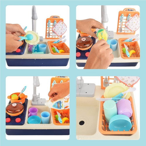 Cocina Juguete Para Niños Juego Fregadero De Cocina Con