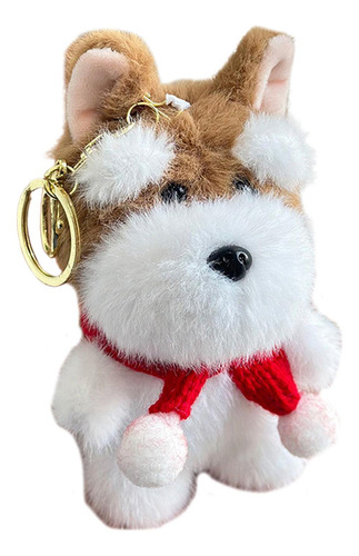 Del Bolso Del Perro Llavero Del Perro De La Felpa Charm Para