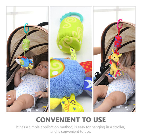 Colgante De Peluche Modelo Stroller, 3 Unidades