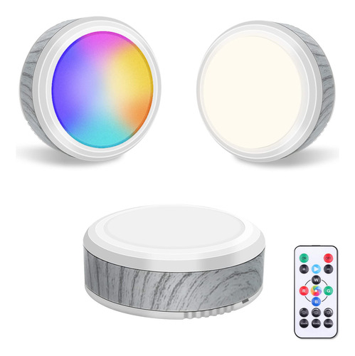 Luz Que Cambian Color Disco Led Leastyle Alimentada Bateria