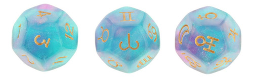 6 Juegos De Dados Laterales MĂșltiples Bar Astrology Toys