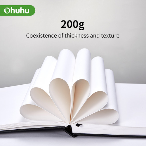 Arte De Capa Dura Do Caderno Ohuhu Marker Sketchbook Pads