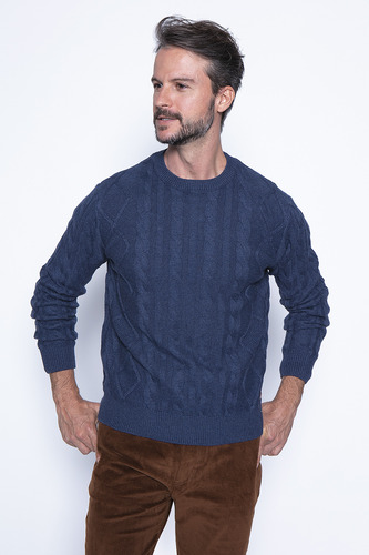 Sweater Bolonia Azul Fw2024 New Man
