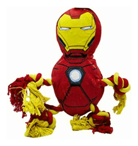 Marvel Comics Para Mascotas Comics Iron Man Rope Knot Buddy