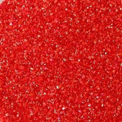 Azúcar Cristal Roja Diamantitos Sprinkles Decorativa 1kg