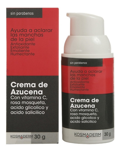 Crema Azucena + Vitamina C - g a $1066