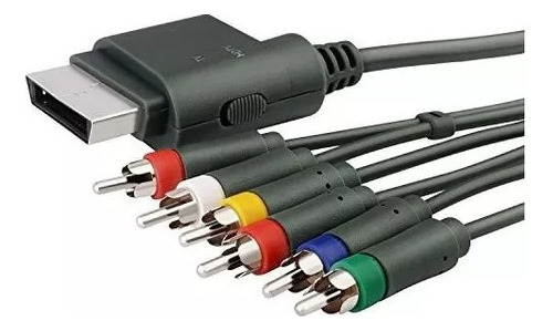 Cable Audio Y Video Componente Compatible Para Xbox 360