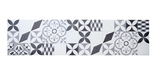 Imagen 2 de 5 de Alfombra Moderna Vinilica Aruba 2mm 50x150 Cocina Galeria