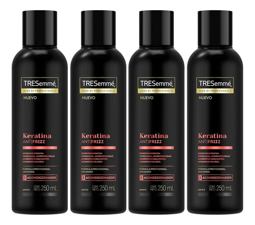 Pack Acondicionador Tresemmé Keratina Antifrizz 250 Ml