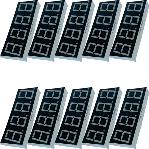 Display 4 Digitos 7 Segmentos 0.56 Catodo Comum 10 Peças