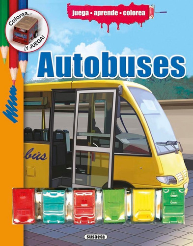 Autobuses, De Susaeta, Equipo. Editorial Susaeta, Tapa Blanda En Español