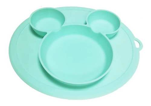 Plato De Silicona  Mickey Para Bebes