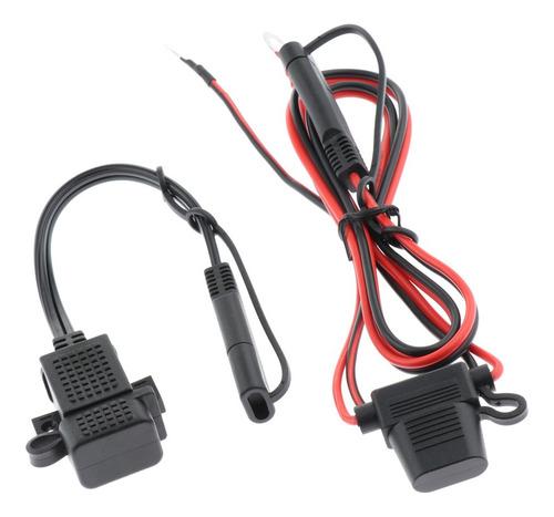 Aplicable A Motocicleta Impermeable Cable Usb Adaptador