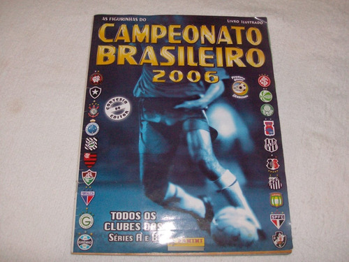 Álbum Campeonato Brasileiro 2006 - Incompleto