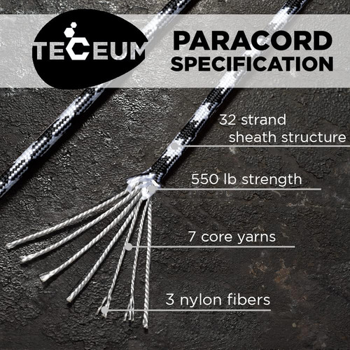 Paracord - Cuerda Táctica Para Supervivencia Y Camping